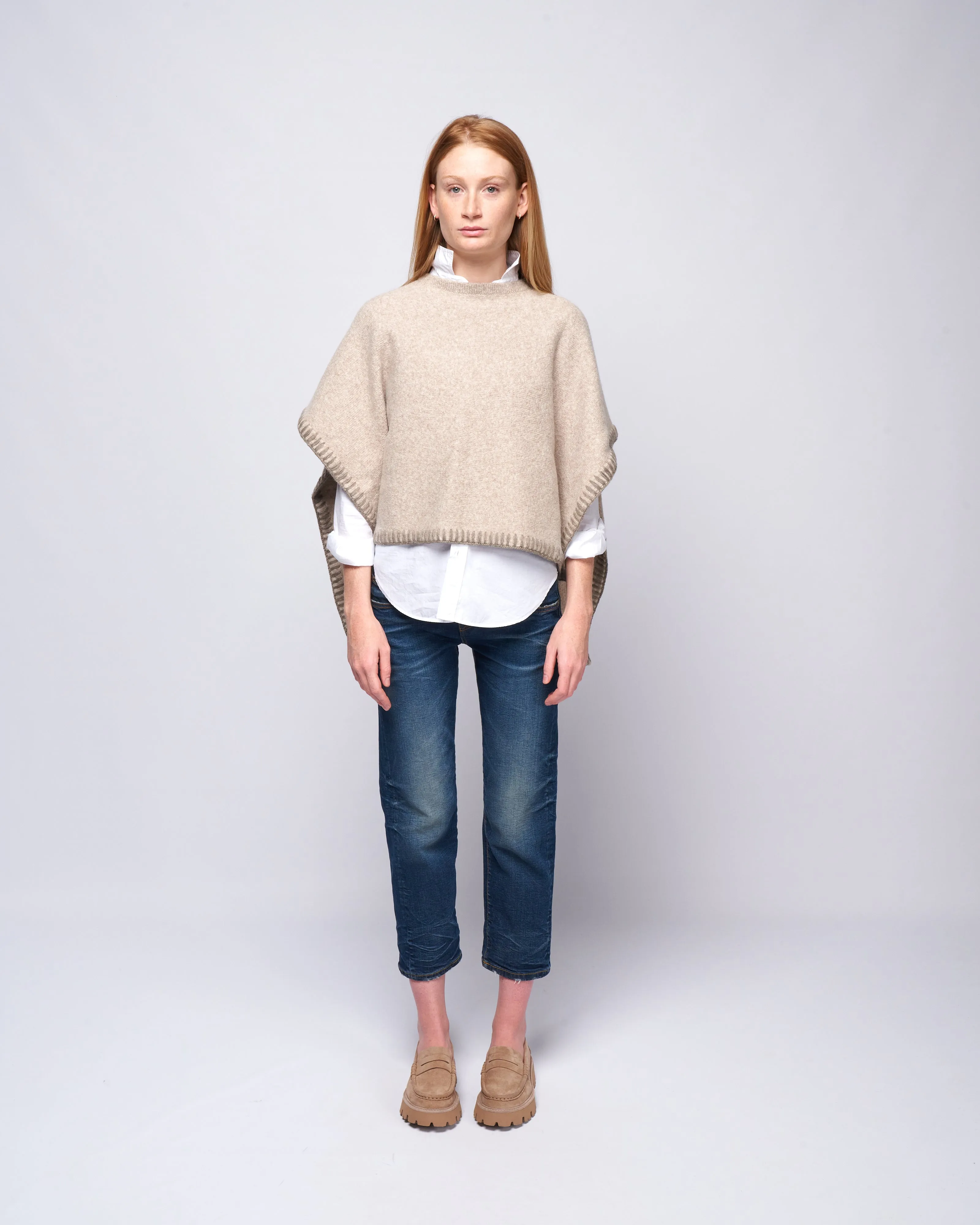 blanket poncho - aspen