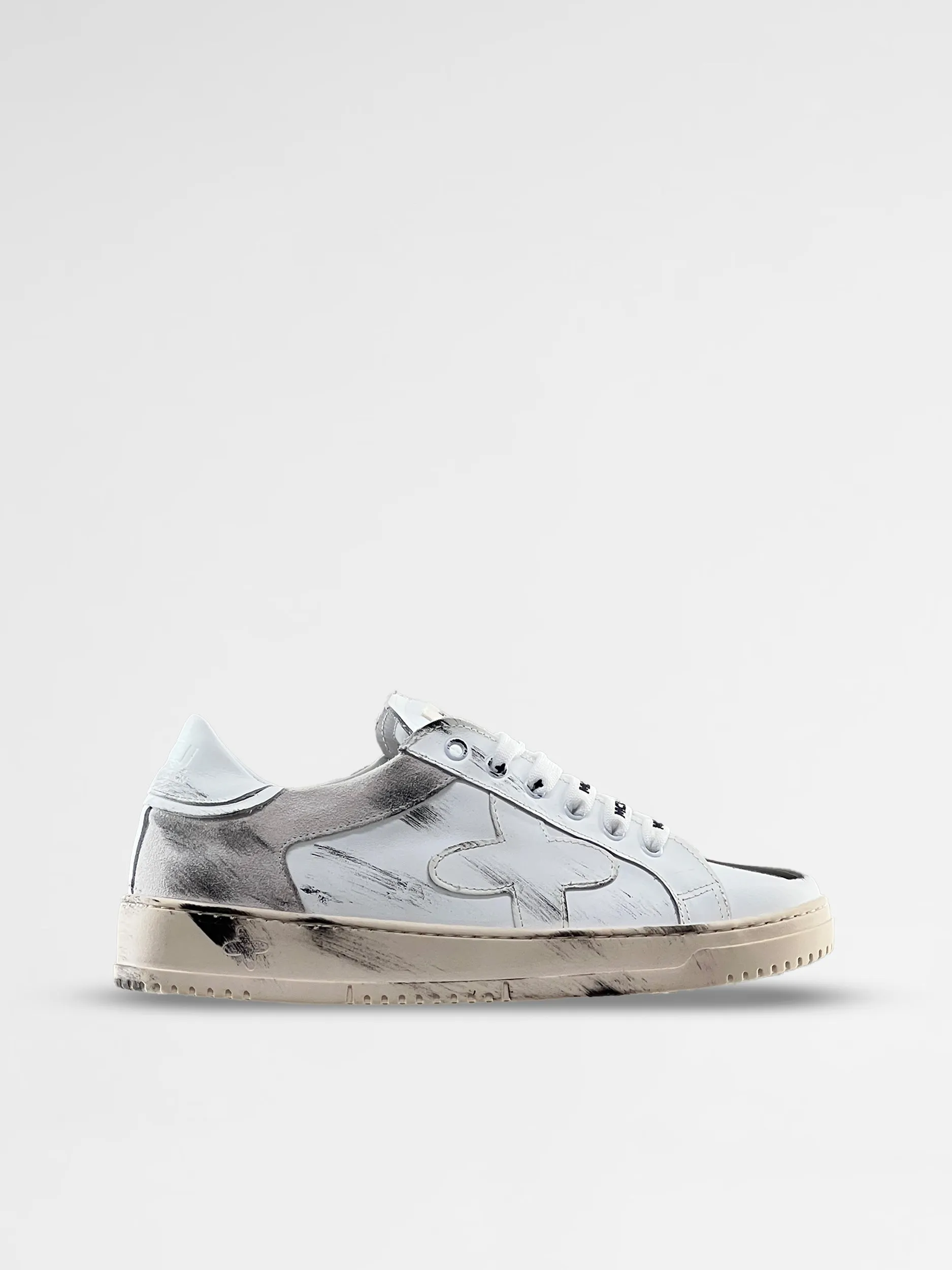 MCU White low-top Sneakers