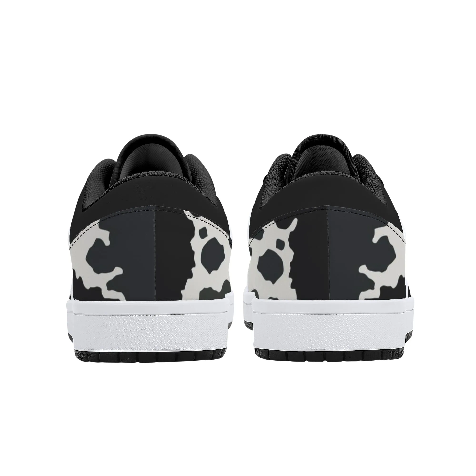 Moo-licious Cow Print Sneakers Low top