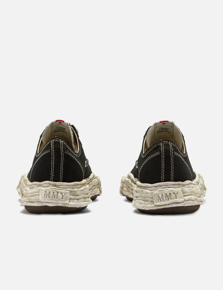 "PETERSON23" OG Sole Garment Dyed Canvas Low-top Sneaker