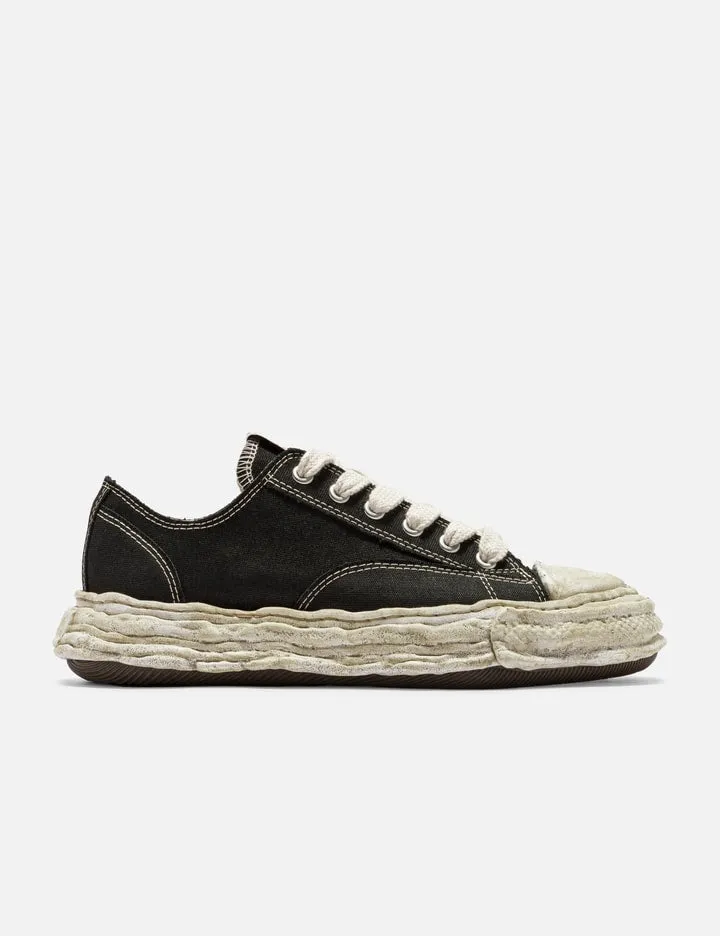 "PETERSON23" OG Sole Garment Dyed Canvas Low-top Sneaker