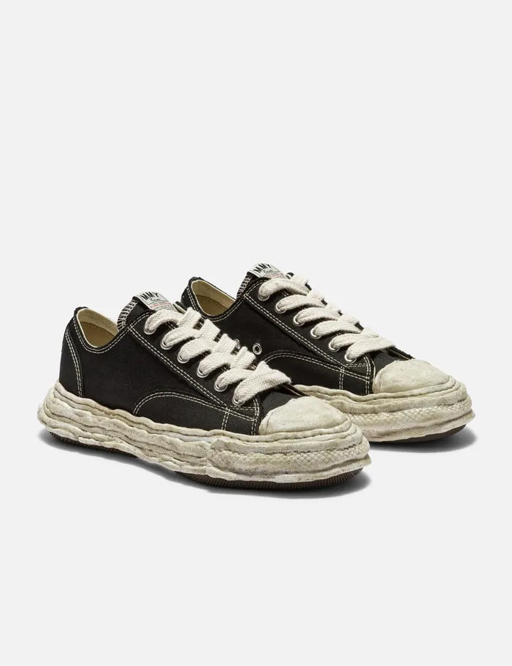 "PETERSON23" OG Sole Garment Dyed Canvas Low-top Sneaker
