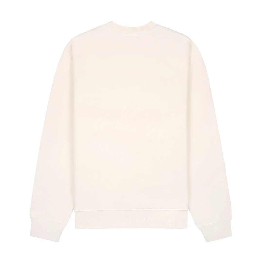 Team Logo Crewneck Cream/Navy/Team Red